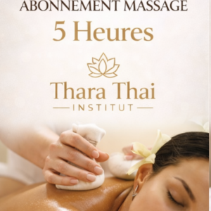 5 séances de 1H de  massage aux choix