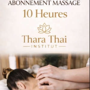 10  séances de 1H de  massage aux choix